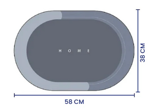 ALFOMBRA PARA BAÑO SUAVE, SEGURA Y SECADO RAPIDO