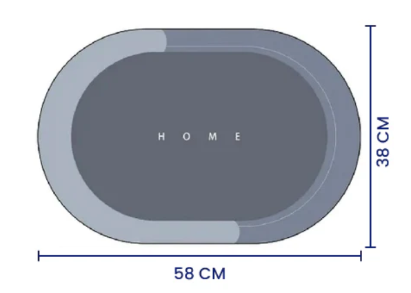 ALFOMBRA PARA BAÑO SUAVE, SEGURA Y SECADO RAPIDO